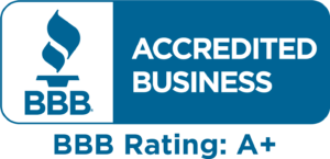 Better Business Bureau accredited business with A plus rating Better Business Bureau accredited business with A plus rating