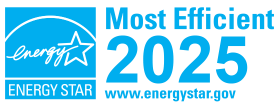 ENERGY STAR Most Efficient 2025 certification logo for qualifying high-performance replacement windows ENERGY STAR Most Efficient 2025 certification logo for qualifying high-performance replacement windows