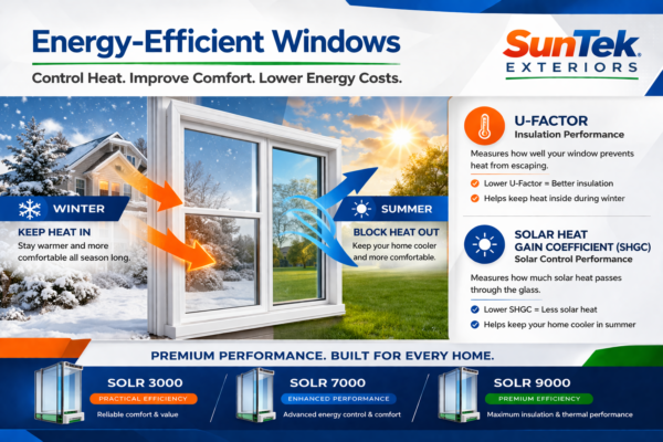 Energy Efficient Windows Performance – U-Factor and SHGC Explained